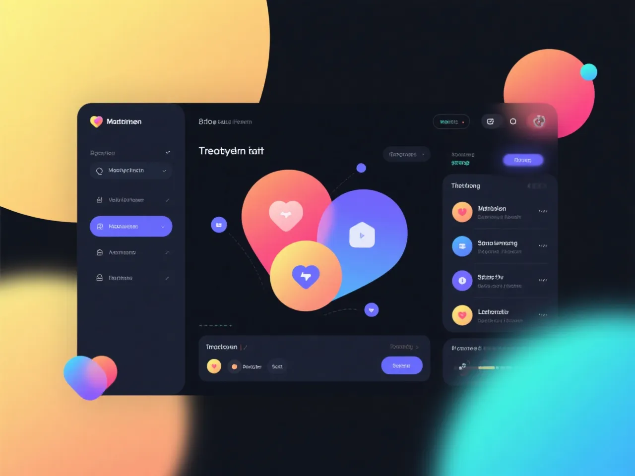 平台实时匹配与互动示意图